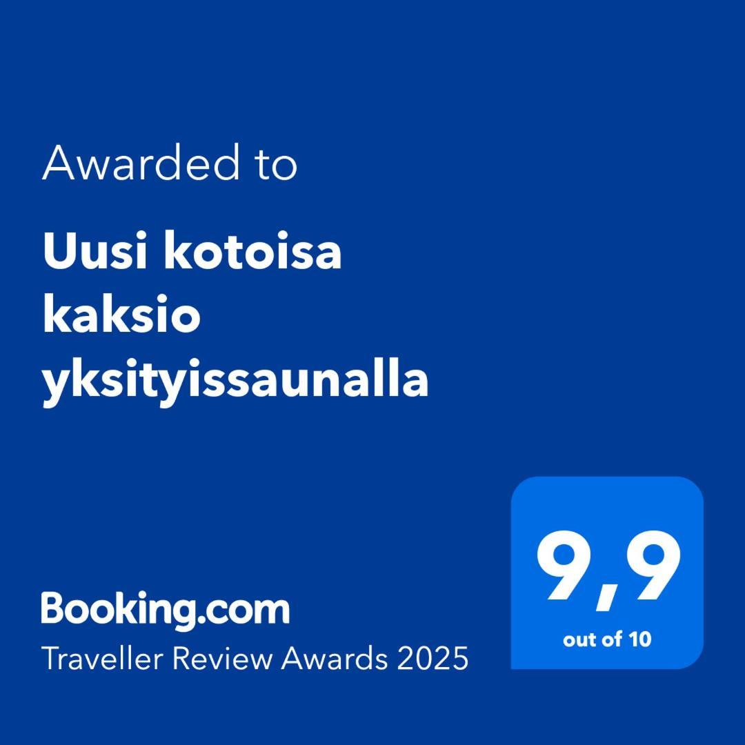 רובניימי Uusi Kotoisa Kaksio Yksityissaunalla מראה חיצוני תמונה